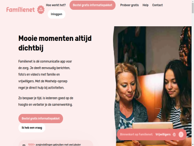 1000 2 40 6 activiteit agenda algemen all allemal app avg avg-prof bak bekijk bereik bericht bespaart bespar bestel betrouw bewoner bezoek binnenkort blij blijf blog cator client collega communicatie contact dagelijk de deelt del dichtbij dierbar direct dochter document duinkerk een eenvoud eig eindelijk elk facebok familie familieled familienet families forum foto functie functies gebruik gewaardeerd goed gratis groep groepsbericht handig hebt help helpt hoogt hop hulp iederen informatie informatiebrochures informatiepakket inlogg inspirer interes jar jolanda jouw ker klik komt kost krijg leeft les leuk lev levensboek levert liesbeth linkedin los mail medewerker mee meehelp meehelp-oproep meld minut moment mooi moois motiveert muziekmiddag nederland nieuw nieuwsbrief ontvang onz oproep overal overzicht pagina pannenkoek per plek plezier positiev praktijk praktisch privacyverklar prober prof promot reacties regel regelt s sam samenwerk scherm schrijf simpel start stat telefoontjes tijd tip twitter vaker veilig verbeter verhal verlag verlost verrass verwerkersovereenkomst video voel volled voorwaard vrag vrijwilliger vrijwilligersnet waarmee waarom wanner war werkdruk werkt whatsapp whatsapp-groep zinn zit zoal zorg zorginstell zorgmedewerker zovel