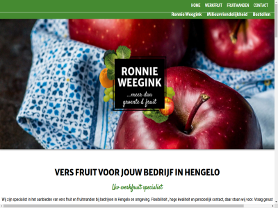 -2427654 074 176 20 2020 7552 aanbied aardappel af afgehaald afgesprok afhal afsprak b banan bedrijf bedrijv begrip belangrijkst bell bent beroep besprek best bestel bestell betaald betaalverzoek bezorg bezorgd bied bijvoorbeeld binn bon boost born broer cl concept contact daarbuit daarom dag dankzij dek denk deur direct e e-mail echt enschedesestrat erin eruit ervar even familiebedrijf flexibel flexibiliteit fruit fruitman fruitmand fruitschal fruitwinkel gebor gebruik gecontroleerd gegan gek generaties geniet geplaatst gerecycled gerust ging grag groent groentekar groenteman hal hebt help hengelo hergebruikt hog hom houd houdt huis hygienisch ideal in-sit info@ronnieweegink.nl informatie jarenlang jij jou jouw kantor km kok kom koud kun kunt kwalitatief kwaliteit kwam lang lever leverancier liefst lijn lokal mail makkelijk mal mee meerder meest milieu milieuvriend minder mocht mogelijk mooi nakom nem net nieuw nik nodig oldenzal omgev omstrek ondernem onlin ontdek onz organisatie ouderwet overgestapt overleg par partner passie per person personel pijler plaats plastic product proef proefpakket reken resultat roer rondom ronnie s sam schol shop sit soort specialist stan standaardbestell stat stek stuk stur tegemoet temperatur terecht tevor tuss twent vader vak vanzelfsprek vast ver verbeter verder verkleur verkop verpak verschill verzekerd vind vitaliteit vivant volgelad volgend voorop voorzie vrag vroeger waarborg wanner war we webshop weegink weinig wens werk werkfruit werkvloer werkwijz wet wij wijzig winkel zeker zes zit zoal zodat zogezegd zon