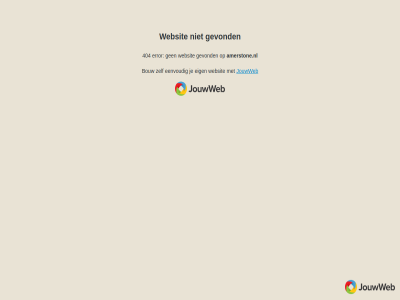 404 amerstone.nl bouw eenvoud eig error gevond jouwweb websit