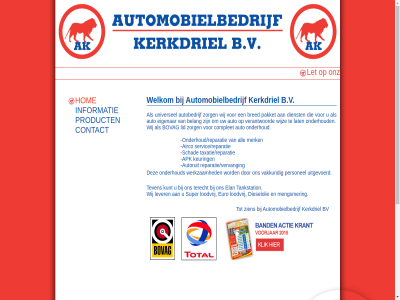 /controle 2009 actiekrant airco all apk auto autobedrijf automobiel automobielbedrijf autoruit b.v band bedrijf bedrijv belang bovag bred bv complet contact dienst dieselolie eigenar elan euro garag garagebedrijf gerealiseerd herstel herstell hom informatie kerkdriel keuring kromsteg kunt lat leeuw let lever lid loodvrij maasdriel mengsmer merk occasion onderhoud onderhoud/reparatie onz pakket particulier personel product reinig reparatie/vervanging reparaties schad servic service/reparatie super tankstation taxatie/reparatie terecht teven total uitgevoerd universel vakkund verantwoord verkop welkom werkzam wij wijz zien zorg