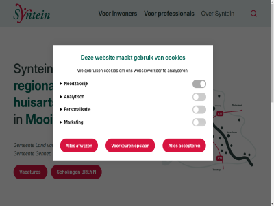 0485 1 2026 26 5831 745310 accepter afwijz analyser analytisch back bedrijfslev bereklauw berg betrok boxmer breyn by cookies cookievoorkeur cuijk daarnaast dienst eerst gebruik gemeent gennep gezonder ggd huisartsenorganisatie huisartsenpraktijk info@syntein.nl inwoner land maakt market mooimaasvallei nauw noodzak onderwijs onz opslan pe personalisatie powered privacyverklar professional realiser regio regional sam scholing stat syntein to top tweedelijnszorg vacatures voorkeur we websit websiteverker welzijnsorganisaties werk zorgaanbieder zorgverzekerar