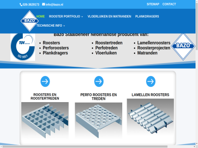 -3629173 026 1938 2019 80 9001 aangeslot architect assortiment bakker bazo bedrijf bent beschik bestell betrouw bloeiend bred bv communicatie contact copyright daarnaast degelijk disclaimer eig enig ervar europa familiebedrijf fme/cwm gaf garant gat gecertificeerd gehel gewenst grag grot her hog hom hoogwaard indien industrieel info info@bazo.nl iso jar kennis klar kunt kwalitatief kwaliteit lamell lamellenrooster lever leveringsvoorwaard levertijd matrand metaalunie middelgrot montag montageafdel nam nederland nem offert ontwerpafdel onz opgericht oplever optimal pagina perfo perforooster perfotred plankdrager portfolio prijsopgav privacyverklar producent producer product project rooster roosterproduct roosterproject roostertred ruim sitemap snel snell specialist staalbeher stan stat sted technisch tekenwerk tred uitdag velp verzekerd verzorg vind vindt vloerluik vrag weg wij wilt www.shelfbrackets.eu zon