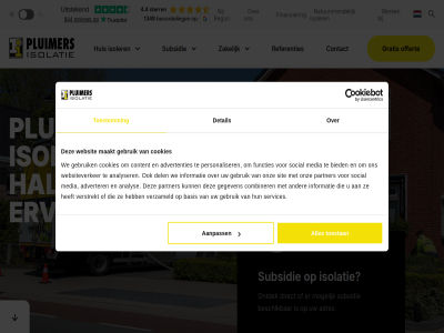 1 13 1348 3 4 4.4 8 aanpass adres advertenties adverter all analys analyser basis begun beoordel beschik bied combiner contact content cookies del detail direct eeuw ervar financier functies gebruik gegeven gratis halv huis informatie isolatie isoler maakt media mogelijk natuurvriend nij offert ontdek onz partner personaliser pluimer pluimers.nl referenties services sit social soort sterr subsidie toestan toestemm verschil verstrekt verzameld we websit websiteverker werk zakelijk