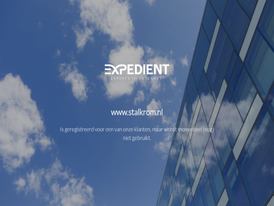 b.v expedient gebruikt geregistreerd klant momentel onz www.stalkrom.nl