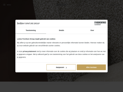 aanpass akkoord analyser bied cookies dealer detail furnitur gebruik gebruiksvriend gef gegeven group hiervor informatie leolux maakt mak manier menu official omgan onz person plaats privacy privacystatement relevant soort to toestan toestemm verschill vind vindt we websit welcom wij will you
