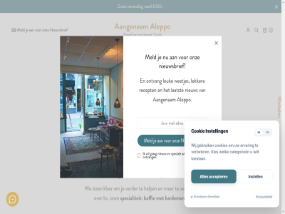 0 100 aanbied aangenam accepter agenda aleppo ambacht authentiek baklava beveiligd bv cadeau cadeauverpak categorieen contact cookie cookies ervar gebruik grag gratis help hom instell kardemom kennis keuk kies klar koffie koffiemachines kun laatst lekker leuk mak meld nieuw nieuwsbrief nl nougat ontmoet ontvang onz pakket privacybeleid product proef recept snoep special specialiteit stan standalon syrie thee toestan vanaf verbeter verder vertell verzend we webshop weetjes welk welkom wij wilt winkel zep