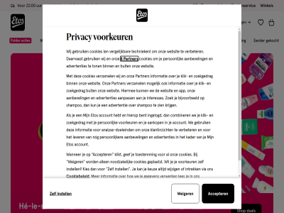 -2 0 00 1 22 8 aanbevel aankop aanpass accepter account acties advertentie advertenties allen analys analyse-doeleind app baby beauty bent besteld bijvoorbeeld binn buit cadeaus combiner cookiebeleid cookies daarnaast dag deal doeleind drogist eerder etos folder geavanceerd gebruik gef gegeven gekocht gel geplaatst gezond he he-le-mal hebt hel hiermee hierop huis informatie ingelogd inlogg inslan instell interactie interesses intrek kader keuz kies kind klantenservic klantinzicht klik klikt knallend krijg kun le les lever los mal merk mogelijk mooi nog noodzak onz opent partner per person persoonlijker privacy privacybeleid product reis shampoo shop techniek thuis toestemm ton trending uur veld venster verbeter vergelijk verwerk verzamel verzorg via voel volled voordel voorkeur wanner we websit weiger wer wij wijzig winkel zien zoek zoekgedrag zoekopties zwanger