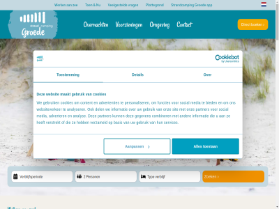 +31 0 1 117 13 17 2 2026 3 37 4 41 4503 46 5 56 66 84 aanpass aantal achter activiteit advertenties adverter afwasvoorzien all analys analyser animatie antwoord app basis bekijk belef belev beschik beslommer beveiligd bied binnenkort boek buit buurt camping centrum combiner comfort contact content cookie cookies dagelijk del detail dichtbij direct diver document douch download duin dunetent eerst eig enkel ernar everyleisur faciliteit familiecamp functies gat gebruik gegeven gemak geniet gerust grag groed hand hel help hom hoogt huisjes huuraccommodaties huurchalet informatie ingericht inschrijv instell kampeerplaats kampeerplat karakter kies kijk komend komt krek kunt kust lat levend ligging ligt loopafstand maakt mail media minut mogelijk nederland nem nieuw nieuwsbrief nummer omgev onlin ontdek onz open openingstijd overnacht pa panoramahuisj panoramahuisjes partner person personaliser plaats plattegrond plek polder prachtig privacybeleid privacyverklar privesanitair recaptcha receptie receptie@strandcampinggroede.nl reserveringssystem rout rust sanitair schrijf seizoen services servicevoorwaard sfer sit slap snell social speelmog speeltuintj spel spiegel sport sportiev stat strand strandcamp strandervar strandsfer t/m toepass toestan toestemm toilet typ uitgebreid uitzicht uniek v vakantie vakantieplat vanuit veelgesteld verblijf verblijfsperiod vernieuwd verstrekt verzameld vitamin vlaander vliegerlodg voet volg voorwaard voorzien vrag vrijheid wasbak we websit websiteverker welkom werk wij winkel xl zand zee zeeland zeeuw zeeuws-vlaander zeeweg zoek zon