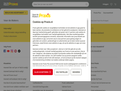 0 30 90 aanbied aanmeld acties actuel app assortiment bedenktijd bekijk bestell betal boormachin buurt cadeaukaart cashbackacties contact dag duurzam folder ga gereedschap gratis hoevel hulp hur inlogg inspiratie jou juist kies klantenservic klusadvies korting kortingscodes laminat liter m maker makkelijk meld mur nieuwsbrief nodig onlin onz ophal opruim orderinformatie overzicht per perscontact plat plus praxis praxis.nl privacy product radiator retourner schrijf schutting services sluit snel vakman ventilator verf verhuisdoz verkooppartner vind volg vrag wek werk winkel