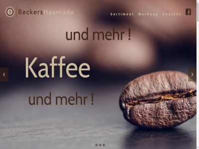 becker design haanrad jasper kaffee kontakt mehr network sortiment und websit werbung