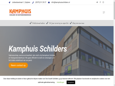 0575 1 120 27 29 51 aanspreekpunt advies afwerk all bedrijfsnam beglaz behang behoort bekijk benieuwd bericht betonlok bied binn buit contact contactformulier content dienst dubbelglas e e-mail efficient eigenar enkel erkend ervar expertis facebok gan glaszetter hog hom hr info@kamphuisschilders.nl instagram isolatieglas jar jutlandsestrat kamphuis klant kunt kwaliteit lat mail main menu mogelijk monumental mooi nem nieuwbouw onderhoud onderwijsinstell ontzorg onz over pand particulier plaats plafond professionel project renovatie resultat schilder schilderwerk servic serviceniveau sfeerfoto skip soort spachtelputz spack specialist spuit stuc telefoonnummer to totaalonderhoud total twitter uitgevoerd vakmanschap vastgoedbeheerder vastgoedonderhoud veren vindt voornam vve wand wandafwerk war we werk werkzam wij woningcorporaties zakelijk zoal zowel zutph