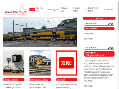 14 19 1964 2025 2026 22 24 30 aanleg aantal ander april beher belev besprok bewoner biedt bijdrag bijlag brabantlan breng buurt central combiner contact daarbij daarover dagelijk data derk dinsdag direct documenteert doe doet doorn echt economie eig elder ervar fietstocht ga geeft gefietst gepresenteerd gesignaleerd goed groep grot hinder hom huis impact industrieweg inhoud initiatief instrument invloed inzicht irritatie jar jouw kaart kanal kempenlandstrat kennis knelpunt kruispunt laagstrat lat les lev ligging loopt maart mak mee meerder men merk met meting misschien mogelijk n65 natur nieuw nieuwsbrief niewsbrief november ombouw omwon onafhank onderzoek onmis ontwikkel oog oploss overlast overweg pagina parkweg parkweg65 particulier passer perspectief phs plann project rad radical ren rik rod rond rondom rotond ruim sam schal sind sindsdien slap spoortrill spor stan stat sterk technisch technologisch tijdelijk tijden toegenom traject trein trilling trillingenonderzoek trillingsniveaus trillng tuss uitnod uur vanaf verder verdiept verkeerstechnisch verker verminder verniet verslag verstor vhs videodagboek voel volg volgend volstat voorbrug voortgang vught vughtenar waarbij waardevoll we wellicht wer wet wij wolfskamerweg won youtub zie zien zowel zull