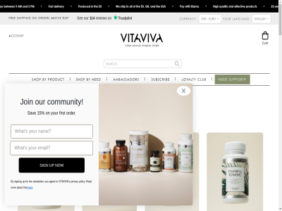 +46 -5 0 1000 118 14 15 17 2 20 200 25 32 33 40 400 4565 46 47 5 58 61 70 77 81 85 87 9 96 99.95 a about abov absorb absorbability absorbtion account add advic affect after agree all also am amaz ambassador an and are at athlet away balances basis becaus becom befor behind ben benefit bestseller better betwen bodies body booster brand but by c capsul carefully cart championship chang changes chat chos clean cleanlines club combination committed community compet complaints/returns composed concentration condition constantly contact cookie coolest cooperation copenhag craves currency d d3 dao day dedicated deliver delivery denmark design developed dietary discover each eat effectiv efficiency elit english ensur eu eur euro european every exact experienc facebok factor family faq fast favorites features feeling fel finding first fit fluctuation focus follow for form free gb glow glutamin goal god grey growth guid guidanc has hav he health help her high higher highest his hormonel information ingredient insightful inspirational instagram intelligent interaction it iu join journey klarna knowledg l l-glutamin languag level lok looking loyalty lucky mad many mcg met mineral mission mor most nam natur ned netherland new newsletter next no nordic not now offer on onlin only optimal order our pack part participated partner pay personal phon pm policy privacy produced product professional progres provid purpos quality radiant read return revitaliz routines s sav search seasonal selected ship shipping shop sign signing siz specific spirit sport standard start static stor story studying subject subscrib supplement support swed synergistically tailormad term test than that the they this through throughout to together training trusted turn tærsbøl university up upcom us usa utiliz vegan vitaflora vitamin vitasport vitaviva vitavivaworld viva@vitaviva.com watching way we weekday wellbeing what when why will with within wom work working worth year you your