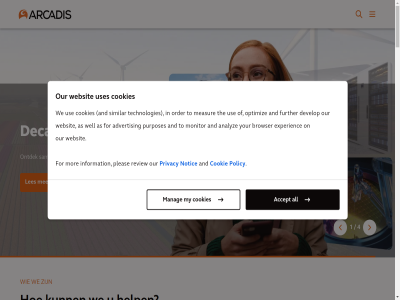 +31 0 1 14 2 2024 2025 23 261 3 30 36.000 4 4.0 4261 5 6 7 88 accept actief advertis adviesdienst all analyz and arcadiaan arcadian arcadis as bak bedrijf bek bekijk blog breng browser capaciteit carrièr carrièremog co2 co2-uitstoot contact cookie cookies cultur dag decarboniser del develop dienst digital dijkversterk direct distributiecentrum doel droogtebestrijd duurzaamheidsadvies duurzam energietransitie enginer experienc expertis fabriek facebok for further gebouw gebouwd gebruiksvoorwaard gecontracteerd gemeenschapp goed hal handig hel help huidig impact improv industry information ingenieursdienst innovatief insight intelligent international inzicht jan kanal klant klimaatadaptatie kwaliteit laatst land leefomgev ler les lev levert lif link linkedin logistiek los maas-dijkversterk mak manag mas maximaliser measur mens mobility modulair mogelijk monitor mor morg my natur nederland nem nieuw nieuwsbericht nodig notic nov omgev on ondersteun ontdek ontwerp onz optimiz order organisatie our overal partner persbericht places pleas policy privacy project purposes quality quo reactor recruitment resilienc review ruim sam similar simulaties slim slimm small spor status stroomgebied technologies terug the to toekomst toonaangev transformer transit transportnetwerk twitter uitstot updates use uses vacatures vandag verbeter verbond vergrot verhal verkenn verklar vervoer vestig via volg vriend war we websit well wereld wij word your zet zorgt