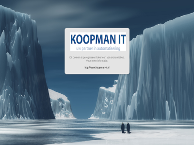 domein geregistreerd informatie it koopman onz relaties www.koopman-it.nl