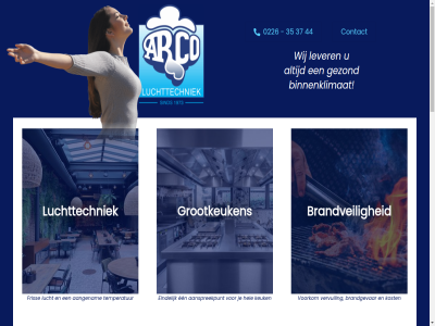 0226 35 37 44 aangenam aanspreekpunt arco binnenklimat brandgevar brandveil contact content een eindelijk fris gezond grootkeuken hel keuk kost lever lucht luchttechniek skip temperatur to vervuil voorkom wij