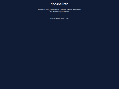 and be deoase.info domain find for information link may policy privacy relevant resources sal servic term this