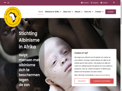 2022 accepter actie afrika afrikan akkoord albinism analyser anoniem bericht bescherm beschik contact cookie cookies d del direct disclaimer doelman doner facebok fotografie ga gebruik gemarginaliseerd gerrit geschonk goed help helpt hen hom informatie inhoud instagram jouw juist klik kom komt krijg laatst land lat les lever linkedin maatschappij marinka masseus mee mens mid minder nieuw ontwikkel onz oog photography plaats pragmatisch privacy privacyverklar r regel saa sommig steun stichting terecht transport veelal verhal volg volled vrag we websit weiger wer werk wij zet zichtbar zon zonbescherm zonnebrand zonnebrandcrèm zorg