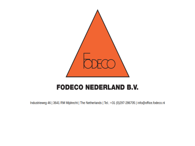 b.v fodeco nederland