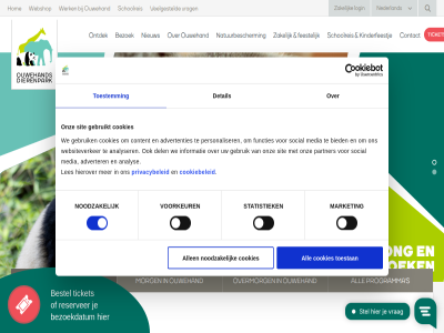 1 2 advertenties adverter all allen analys analyser bestell bezoek bied consent contact content cookiebeleid cookies del detail dier dierenpark feestelijk functies gebruik gebruikt hierover hom informatie kinderfeestj les login market media morg natur natuurbescherm nederland nieuw noodzak ontdek onz ouwehand overmorg partner per personaliser privacybeleid programma roept s schoolreis selection sit social statistiek ticket toestan toestemm vandag veelgesteld voorkeur vrag we webshop websiteverker werk zakelijk