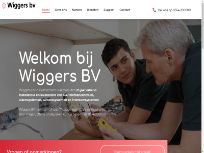 -04 -200000 0314 24 24/7 25 40 7 7007 adequaat afsprak alarmsystem bel bell bereik bericht beveil bv camerasystem cd contact dag dienst doetinchem e e-mail erkend eventuel gebied hom info@wiggers.com innovatieweg installateur intercomsystem jar klant kunt les leverancier mail nam nem o.a offert opgelost opmerk per servic servicedienst snel specialism specialist storing support telecom telecommunicatie telefon telefonie telefooncentrales uur veb voip volled vrag vrijblijv wek welkom wigger