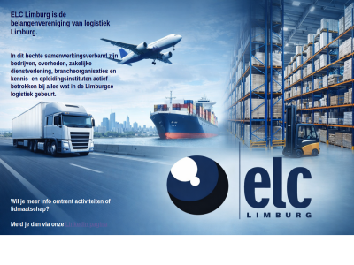 actief activiteit bedrijv belangenveren betrok brancheorganisaties dienstverlen elc gebeurt hecht info kennis lidmaatschap limburg linkedin logistiek meld omtrent onz opleidingsinstitut over pagina samenwerkingsverband via zakelijk