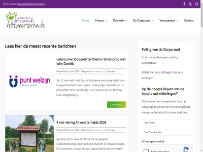 0 00 1 10 11 12 15 18 19.30 2 20 20.00 2026 23 26 27 3 5 6 7 8 aanstaand af all altweerter ander automatisch barbara beid bekijk belangrijkst ben bent bericht beschik best bestur bijdrag bijeenkomst blijv bouw buurtveren categories cda communicantjes concert contact cultur datum dichtbij doe donderdag dorp dorpsnieuw dorpsrad duidelijk e e-mailadres eucharistievier familiebericht ga gan gemeenschap gemeent gemeenteraadsverkiez grag h hart hel hieronder hom hoogt ikc inhoud inzet jaarlijk jaarvergader jij jouw jullie jun kalender kandidatenlijst kanjer karelk ker kerk kerkbericht kerkdienst kermis laatst led leeft les lez locatie lokal luister maart mag mailadres mailbox mantelzorger meest min momentel mrt muziek nam nieuw nodig nodigt notul on onlin ontspann ontvangt ontwikkel onz organisatie partij passie passieconcert peiling published punt read recent redactie redactie@altweerterheide.nl robot sam senior special sport stad stan stat stell stembus subsidies tijd tip trot tungelroy uitgenodigd uitnod uitslag uur veilig verder veren verenigingsnieuw via vind vocomotion voorstelmis vrag vrijdag vrijwilliger vrijwilligerspunt vul waarom we websit weert weerter weerterland wel welnu welzijn wer werk wijk will won zes zoek zondag zorgverzeker