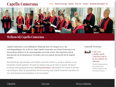 16.00 18 2026 6 agenda all behalv bezocht capella choral concert contact content context cultur cumerana daniel dieper druk engel evensong geeft georganiseerd geplaatst hart hartj heden hom hor juni kerstnachtdienst komend koormuziek kor lag liturgisch m/v maandelijk middelgrot mooi muziek naast nadruk nijmeg omvat ontcommer opnieuw privacy privacyverklar renaissanc repertoir reserved right rouwkema skip snel spiritualiteit stevenskerk stichting tegenwoord tekst tijden to traditie uitgelicht uur verklar voltall vooral welkom winter zanger zaterdagmiddag zer zingt zomermaand