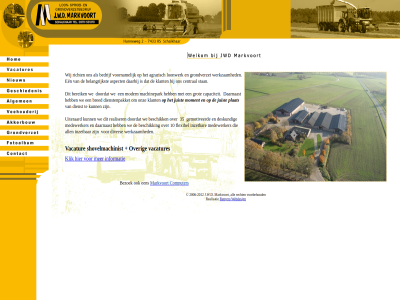 bezoek computer dienst grondverzetbedrijf informatie jwd klik lon markvoort over realisatie schalkhar shovelmachinist sproei vacatur vacatures