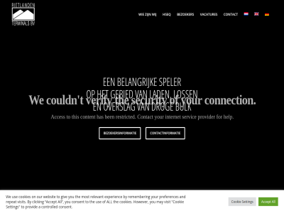 a accept all and belangrijk bezoeker bezoekersinformatie bulk bv by clicking consent contact contactinformatie controlled cookie cookies drog experienc gebied giv however hseq ide lad loss may most on our overslag preferences provid relevant remember repeat rietland setting speler terminal the to use vacatures visit we websit wij you your