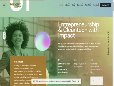 01 02 03 1 1062 15 2 20 2026 20360 3 a about accelerat accelerates acces acros act activity africa african all also amsterdam an and any arab are as asset at bd becam becom being benchmark blog bold brand branding bridgizz bring build builder building busines but by capital carer casablanca challenges cleantech clear client climat climatelaunchpad coaching collaborat collaborated collaboration combin combines communication communities complex computer connect connected contact cookie cookies cor corporat corporates creativity customer daily dark david deliver dep design detail diaspora differenc doing don driv ecosystem email entrepreneur entrepreneurship excellenc exceptional experienc expertis extension featured follow for forum from funder funding futur gav get getting global globalinux globally goin gold government growth hand has having helped helping hg high high-impact hom how hub i ideal ideas ig impact impact-driv implement improv industries industry industry-lead info@bridgizz.com initiated initiatives innovat innovation inquiries inspir institution institutional intelligenc interested international into invaluabl invest investor journal just kep koningin l landscap largest lasting latest leader leading light lk local location long long-term m mad maintain mak market matchmak measurement met morocco motus my national navigat netherland network new newsletter not offer okay on one only open operat or organization our partner partnership performanc platform policy policymaker portfolio positioned post privacy program progres project proud proudly quality question re real real-world regional report reserved resources result right run satisfaction scaleup scen security see servic services setting shar show showcas sign solution south stag startup stores story strategies strategy strength subscrib support sustainability sustainabl t tailor tailor-mad team technical term that the their them thes think this through to together touch tracked trainer transform tran