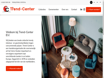 +31 0 1114ab 189 1978 20 224 5638 5683 afsprak algemen amsterdam amsterdam-duivendrecht b.v bied bred buit center collectie collecties concurrer contact design development du duivendrecht een europa evenement exporteert fr geesinkweg geschenkartikel handelsorganisatie hom importeert instagram interieur jop klant land linkedin mak marktleider nederland nem nl oost opgericht prijz sindsdien studio telefon tempel trend trend-center trend@trend-center.nl trendcenter trendy uitgegroeid verr verschill vervolgen voornam voorwaard welkom wij