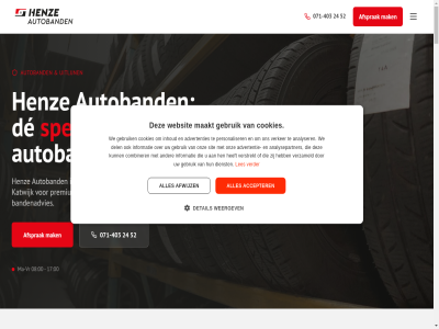 -403 0 00 071 08 100 16 17 2026 2222 24 27307765 50 52 600 aandacht aanpak aanschaf aantal accepter achter adres advertentie advertenties advies adviser afsprak afwijz aleman algemen all allen alleskunner analysepartner analyser anton antwoord apparatur ar as auto autoband automobilist band bandenadvies bandenbedrijf bandencheck bandenmerk bandenopslag bandenselectie bandenspecialist basis bedrijfsnam beginn bekend bekijk bel belangrijker bent bericht beschermd bespaart best besteld beter bevind binn broek btw budget combineert combiner conditie contact control cookies daardor de del den denk deskund detail dezelfd dienst direct drijvend e e-mailadres echt een eerlijk egmond eigenar ervar ervor expertis extra fix garag garant gat gebond gebruik gedeg gedoe gehad geleverd gelov geregeld geschrev gespecialiseerd gevolg gezicht goed googl grondig grutter hard hel hen henz hom hoofdletter hoogst hou hugo ieder info@henzeautobanden.nl informatie inhoud inspectie jar jarenlang jg karakter katwijk kiest kiez klant klantvriend kost kracht kralt krijg krijgt kvk kwaliteit laagst lang lekker les lever lijnbaanstrat lokal ma ma-vr maakt mail mailadres mak mauric max mee meedenkt merk meten moment montag nam navigatie net niel nieuw nl818682735b01 nodig omgev omkijk onafhank ongelijkmat onnod ontmoet onz oorzak openingstijd oploss oplossingsgericht opslag optimal p pa pak partner pascal past paul person personaliser peter plann plezier precisie precisiewerk premium prijs prin privacybeleid professionel ps puntjes rb recaptcha recht reeel regel regio regulier remm rij rijcomfort rijdt rijstijl ruimt sam schrijft seizoenswissel servic set sit slan slijt snel snell specialist stan stat strak structurel stur symptom team technisch telefon telefoonnummer termijn tevred tijd toepass twijfelt uitdag uitgebreid uitgevoerd uitkomt uitlijn uitlijnexpert uur v vak vakkund vakmanschap vakmens ve veilig verder verhaaltjes verkeerd verkeersschol verker verkooppraatjes verlat verlint verstrek