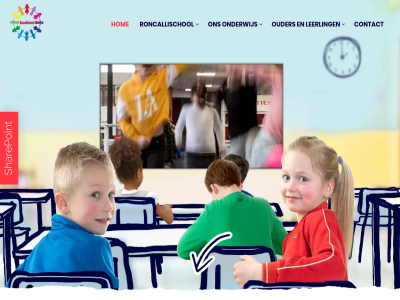 contact hom leerling onderwijs ouder roncallischol sharepoint