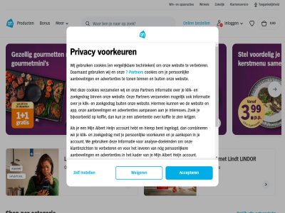 0 0.00 3 7 aanbevel aankop aanpass accepter account advertentie advertenties ah albert all allen analys analyse-doeleind app begint bekijk bent bestell bijvoorbeeld bijzonder binn bonus boodschapp buit categorie categorieen combiner cookiebeleid cookies daarnaast doeleind excellent feestelijk ga gang gebruik gef gegeven geplaatst gezell gourmet gourmetmini grootst hebt heijn hiermee hierop hoofdgerecht hoofdinhoud informatie ingelogd inlogg instell interesses internepp intrek kader kerst kerstmaker kerstmenu kerstontbijt keuz kies klantenservic klantinzicht klik klikt koffie krijg kun lat lekker les lever lindor lindt mak menu middelpunt min mogelijk nog noodzak onlin ontdek onz pak partner per person persoonlijker privacy privacybeleid prober product s sam shop show signal spaaracties stel stralend supermarkt techniek toegank toestemm ton topkwaliteit uitgebreid verbeter vergelijk verwerk verzamel via vles voordel voorkeur wanner we websit weiger wij wijzig win winkel zakelijk zien zoek zoekgedrag