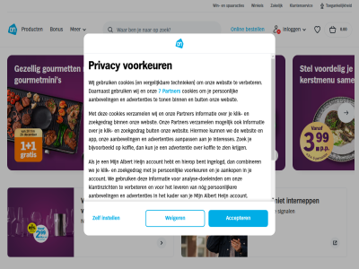 0 0.00 3 7 aanbevel aankop aanpass accepter account advertentie advertenties ah albert allen analys analyse-doeleind app begint bent bestell bijvoorbeeld bijzonder binn bonus boodschapp buit combiner cookiebeleid cookies daarnaast doeleind excellent feestelijk ga gang gebruik gef gegeven geplaatst gezell glaz gourmet gourmetmini grootst hebt heijn hiermee hierop hoofdgerecht hoofdinhoud informatie ingelogd inlogg instell interesses internepp intrek kader kerst kerstmaker kerstmenu kerstontbijt keuz kies klantenservic klantinzicht klik klikt koffie krijg kun lat lekker les lever mak menu middelpunt min mogelijk nog noodzak onlin ontdek onz pak partner person persoonlijker privacy privacybeleid product s sam schitter show signal spaaractie spaaracties spaarkaart stel stralend supermarkt techniek toegank toestemm ton topkwaliteit uitgebreid verbeter vergelijk verwerk verzamel verzilver via vles voordel voorkeur wanner we websit weiger wij wijzig win winkel zakelijk zien zoek zoekgedrag