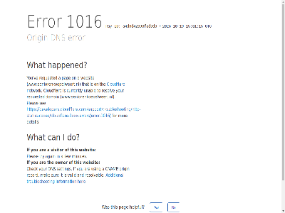 -10 -19 /support/troubleshooting/http-status-codes/cloudflare-1xxx-errors/error-1016/ 1016 15 2026 31 a a4d0d42398fad9d6 additional again and are by can check click cloudflar cnam currently detail developers.cloudflare.com developers.cloudflare.com/support/troubleshooting/http-status-codes/cloudflare-1xxx-errors/error-1016/ dns do domain error few for happened helpful her i id if information ip it mak minutes mor network no on origin owner pag performanc pleas ray record requested resolv resolvabl reveal security see setting sur that the this to troubleshot try unabl using utc valid ve visitor websit what www.seniorenkoepelweert.nl yes you your