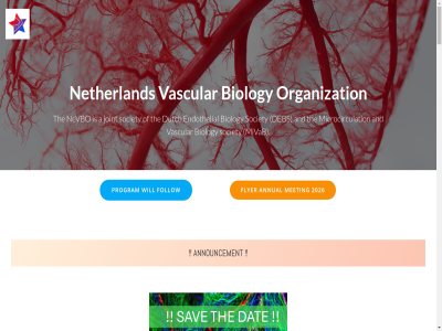 -22 1986 20 2009 2023 2024 2026 a about adeliad advanc advis again all alway amsterdam an and announcement annual any are as at australia be belgian belgium below betwen biologist biology biweekly blitz board boy bul can carrer carton clinical closely colibri column com committes community contact council created deb discussion dr dutch dutch-german-belgian effort endothelial enjoy eringa etc etto european evbo experimental few find flyer follow for found founded free fusion ga german goal great groning guido hav her his/her houb how ideas important includ info information inhoud intend interested international investigator ivbm jap jcs jeffrey join joining joint journal judith krenning kron latest link lok maastricht main meeting member microcirculation mivab mol molecular mor netherland nevbo new nl now on one open organiz organization our particular past planning platform pleas previous prof program provid related research round s sanquin scienc scientific september several sluimer society son special suggestion tabl talk team the thing this through throughout to together topic umc us use using uva vascular vumc wall we webinar will wish with wordpres work world young