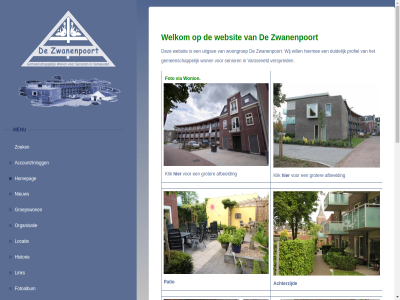 aangedrev account/inloggen achterzijd afbeeld belangstell cookies duidelijk foto fotoalbum ga gemeenschapp gesteld groepswon groter hal hiermee historie homepag inhoud klik link locatie menu multifunctionel nieuw organisatie patio privacyverklar profiel ruimt senior sidetabl uitgav varsseveld verbosa verspreid via video vrag websit welkom wij will won wonion woongroep wordpres zoek zwanenpoort
