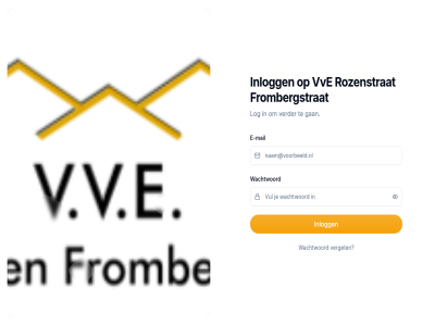 e e-mail frombergstrat gan inlogg log mail rozenstrat verder verget vve vve.nl wachtwoord