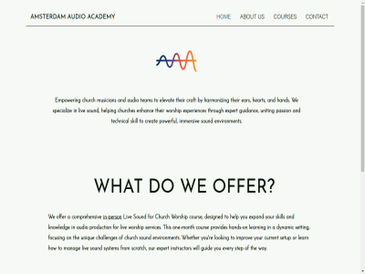 a about acad academy amsterdam amsterdamaudioacademy@gmail.com and anyon around audio by challenges church churches comprehensiv contact cour courses craft creat current designed do dynamic ear elevat empower enhanc environment every expand experiences expert focus for from grow guid guidanc hand hands-on harmoniz heart help helping hom how immersiv improv in-person instructor knowledg learn learning liv lok looking manag month mor music musician offer on one one-month or our passion passionat person powerful production provides re read ready scratch services setting setup skill sound specializ step system tak team technical the their this through to unique unit us way we what whether who will worship you your