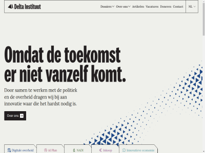1 113 16 18 2 2026 22 26 5 afhank ai algemen all anbi apr artikel begrijp belang beleid bested besteedt beter blijf blijft blom bouw branding burger by central cijfer contact daarmee daarvan del delta denktank dezelfd di dient digital do doner dossier drag economie eig elk eric euro evenement gat geeft gepubliceerd hardst herprogrammer hervorm hieronder hom hoogt huis initiatiev inkop innovatie innovatiev institut inzet it jar jun kennis komt lepoeter les linkedin markt meebeweegt meerder mei microsoft miljard minder n nadi naviger nederland nieuwsbrief nl nodig onafhank onderzoekt ongever onno onz oscar over per perskit plan politiek precies privacy recent regie rijk rijksover sam schatting schrijf softwar sterk substack team tien toegankelijker toekomst uncod vacatures vanzelf verdergan verv visie volled vooruitgang waarmee waarom waarvan war we websit werk wet wij winnar wo zet