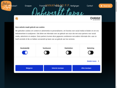 0 1 10 12 2 2017 2026 32 37 4 50 6 aangevuld aanschaff aantal aanwez advertenties adverter afgestudeerd all allerlei analys analyser ass avond basis bedrag bekijk bepaald bestel bestell bied bijban binnenkort blij bodega boek bosstrat bov buit cadeaubon cadeaukaart centrum check cocktail combiner consent contact content cookies damsterdiep del dessert detail dichtbij donderdag drankjes ebbingestrat echt eerst eet eig elkar en en/of eten facebok fantastisch flink franchis friesland functies fysiek gebruik gegeven gegroeid gehel geniet gerechtjes gewon gracht groep groepsaangeleg groepsarrangement groepsmenu groning hanter har heerlijk hel ieder informatie ingredient inlever instagram instell jar jarig jij jouw jubileum juist jullie kaart keuz kies kiez kinder kom kop kropswold kun kunt lang leeftijd leeuward lekker lekkerst leukst liever locaties maakt mak market markt media menukaart moederdag mogelijk moment naast natur nem next nieuw noodzak noord noorderplantsoen onbeperkt onz p.p partner per perfect person personaliser personeelsfeest plek prachtig previous prijs reken reserver restaurant rondes sam samenstell sangria selectie selection services sfer sind sit snek social span specifiek stad statistiek sted stel studie t/m tafel tapas tapasrestaurant terug tijdslimiet toestan ton twee uitvalsweg uitzicht uurtjes vacatures vanaf vandag verjaardag verscheid verschill verstrekt verstur verwelkom verzameld verzilver vestig via vier vind vlakbij voorkeur vrag vrijdag vrijgezellenfeest waardebon wanner we websit websiteverker weiger welk wen werk wil wilt winschot y zaterdag zodat zomar zomer zondag zuidhorn zuidlaardermer