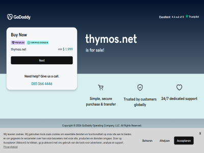 064 085 1.999 2026 4.6 4446 5 a all buy by call company copyright customer domain excellent for giv globally godaddy help llc ned next now operat out premium purchas reserved right sal secur simpl thymos.net transfer trusted trustpilot us usd verified