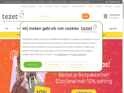 +31 0 10 1999 2024 250 28 31 316 5 53 56 aanmeld aantall accepter acties advertenties afstemm akkoord algemen all allen analytic antwoord assortiment bedrijf bedrijfsgeschenk bedrijfsnam bedrijv bekijk belasting/btw bereik best bestell bestelproces betal bezorg bied bijvoorbeeld blijf blijk boodschap borrel brievenbus budget busines collega contact contactformulier contactgegeven cookiebeleid cookies creatiev creatiever daarnaast dag denk disclaimer diver e e-mail eig eindejaarsgeschenk elk etiketter extraatj factur feestdag ga gebruik gegeven geleg geleverd gerust geschenk geslaagd gesteld gev gift grag gratis grot help hoogt hulp hulpsint ieder indruk info@tezet.nl informatie inlogg interesses intrek jouw juist kerst kerstgeschenk kerstpakket kies klant klantenservic klein klik korting kortingscod kun kunt last last-minut lever logo mail mak manier mat medewerker mee meest meld minut mogelijk moment nem net nieuw nieuwjaarsgeschenk nieuwsbrief nieuwst nodig nog noodzak ok onlin ontvang onverget onverwacht onz organisaties oud ozosnel paasgeschenk paaspakket partner pas person personalisatie personeelsgeschenk personel persoonsgebond plaats presentjes privacy product realiser reken relatiegeschenk relaties s schakel sec seizoen sind sint sinterklaasgeschenk sinterklaaspakket sinterklas sintpakket snel soortgelijk special statement surpris talloz technologieen telefon terecht tezet tijd tijden toestemm toevoeg uitdag uiteenlop uiteraard uniek uur vanaf veelgesteld veilig verbeter verder verdien verlengd verras verrass vertrouwd verzamel via vind voordel voordeligst voorwaard vrag vrijwel waarder wanner we wel welk wenst werknemer werkt wij wijzig winkelervar winkelwag wkr zakelijk zien zodat zoek zomer zomerpakket