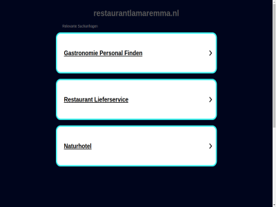 auf automatisiert bereitgestellt beziehung das dies dieser domain domain-inhaber dritter dynamisch erwerb generiert inhaber kauf keiner komm konn mit nutzt oder parking policy privacy programm restaurantlamaremma.nl sedo seit sie steh und vom von webseit werbeanzeig wurd