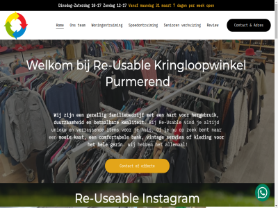 -17 10 12 31 7 adres allemal bank bent betal comfortabel contact dag dinsdag dinsdag-zaterdag duurzam familiebedrijf gezell gezin hart hel hergebruik hom huis instagram item kast kleding kringloopwinkel kwaliteit l maandag maart mooi offert open per purmer re re-usabl re-useabl review senior servies spoedontruim team uniek usabl useabl vanaf verhuiz verrass vind vintag wek welkom wij woningontruim zaterdag zoek zondag