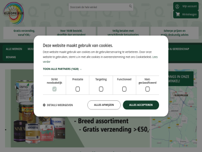 00 16 1628 50 accepter account acties advies afwijz all behang beit benodigd besteld betaalopties betal coating cookiebeleid cookies dag deskund detail dezelfd functionel gebruik gebruikerservar geclassificeerd gereedschap gratis hardlop kijkopkleur kit kom lakverf lang les maakt merk mur niet-geclassificeerd noodzak olie onz overeenstemm partner plafondverf prestatie prijz scherp search stemt strikt tal target ton vanaf veilig verbeter verder verschill verzend verzond vulmiddel websit weergev welkom winkel winkelwag
