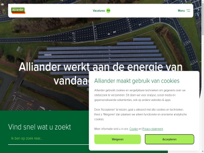 2025 356 aanpass accepter advertenties akkoord all allen alliander analys analytisch anoniem app beheert contact cookie cookies copyright cvd disclaimer energie energienet energietransitie functionel gat gebruik gebruikt gegeven gepersonaliseerd informatie investor kiest kiez maakt media menu morg nieuw ontwikkelt onz plaats prestaties privacy relation sitebezoek snel social statement techniek uitdag vacatures vandag vergelijk verzamel vind voorkeur we websites weiger werk werkt zoekt