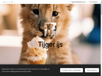 +31 100 25 3 35 45743612 5 6 aanvrag accepter allen bak bedrijf beid beschik best bestel beveil bied boer btw cookies dag datum dienst drukt eigenar ervar evenement familiebedrijf feest fiet foto functioner gebruik gebruikerservar generaties gerust geschiedenis goed grot ijs ijsfiet inclusief interes kijk klein lat liter mierlo moet mogelijk nam noodzak onz per personel prachtig prijs prijslijst prijz reserver ricardo rom s schep stel tijd tijger tijgerijszakelijk@gmail.com uur vanill vanweg verhur verschill verzorg vrag websit wel wesley wij zeker